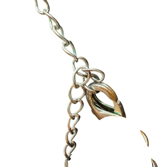 Black & Red Statement Beaded Necklace 19-22" Chunky Geometric - Picture 8 of 9